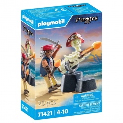 Playmobil Πειρατης Με Κανονι (71421)