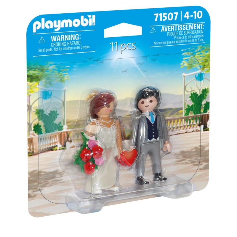 Playmobil Playmobil Duopack Νεονυμφοι (71507)