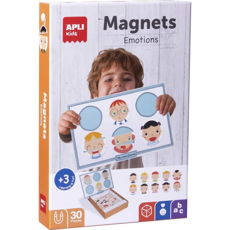 Apli Kids Apli Kids Μαγνητικό Παιχνίδι Συναισθήματα (AP-14803)
