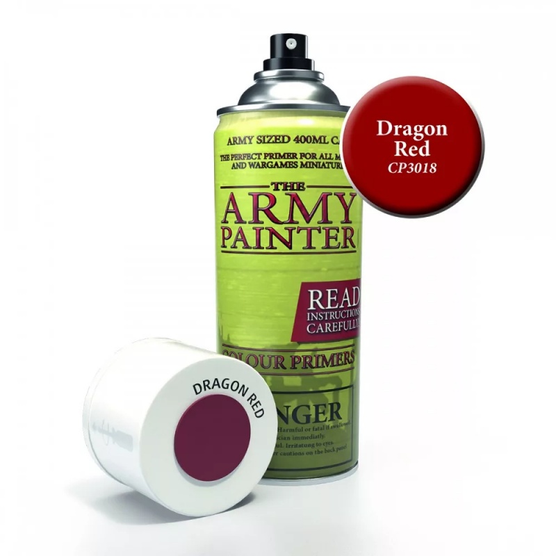 The Army Painter Colour Primer: Dragon Red (CP3018)