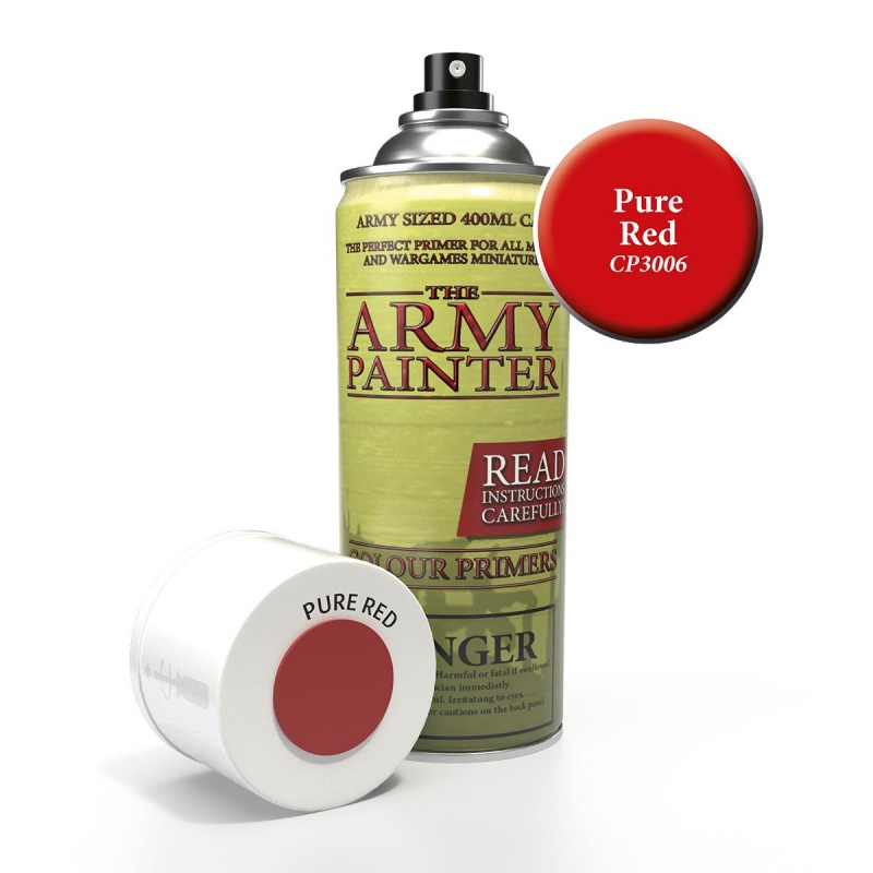 The Army Painter Colour Primer: Pure Red (CP3006)