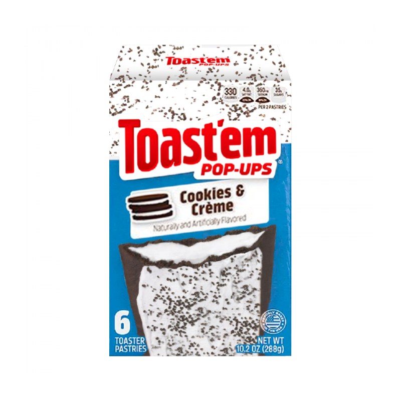 Toast'Em Pop-Ups Toast'Em Pop-Ups Cookies & Creme 288gr (TOA213)