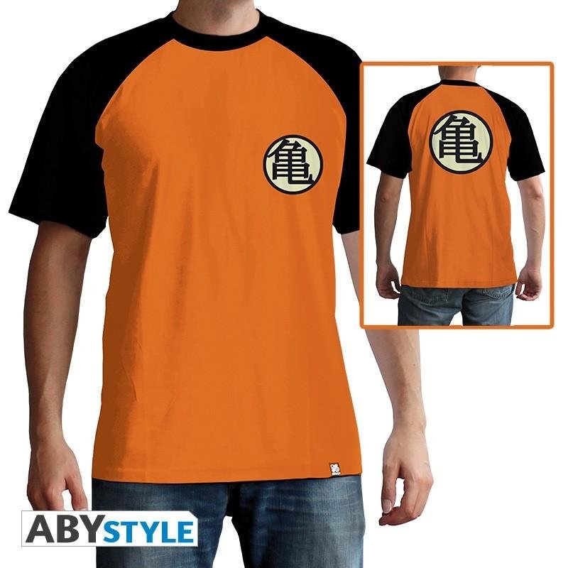Dragon Ball Tshirt Kame Symbol Man Orange Premium Large (ABYTEX331_L)