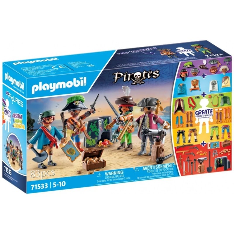 Playmobil Playmobil My Figures: Πειρατες (71533)