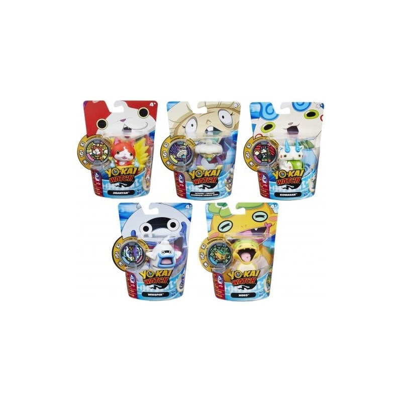 Yo-Kai Medal Moments Figure And Medal – 5 Σχέδια (B5937)