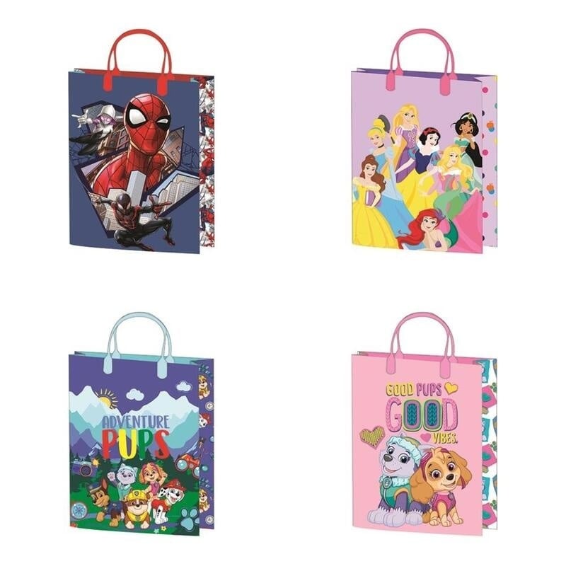 OEM Τσαντα Δωρου (Bag Gift) 32X27X10Cm. 4 Σχέδια - 1 τμχ (8720029068592)