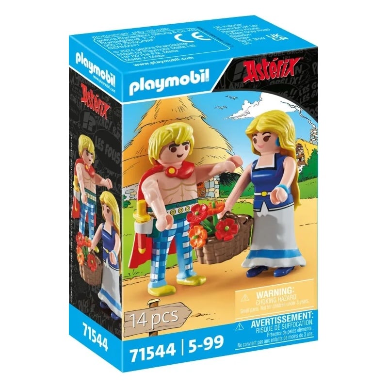 Playmobil Playmobil Asterix: Τραγικομίξ και Φαλμπαλά (71544)