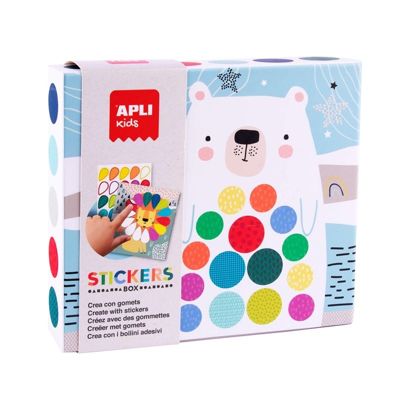 Apli Kids Apli Kids Stickers Game Box - Bear (AP-18818)