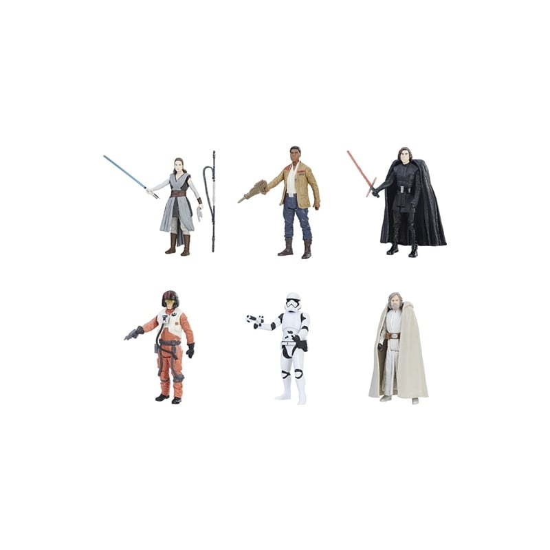 Star Wars E8 Figure Collect Orange-6 Σχέδια (C1503) φωτογραφία