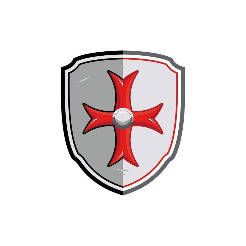 Papo Foam Shield Maltese Cross (20011)