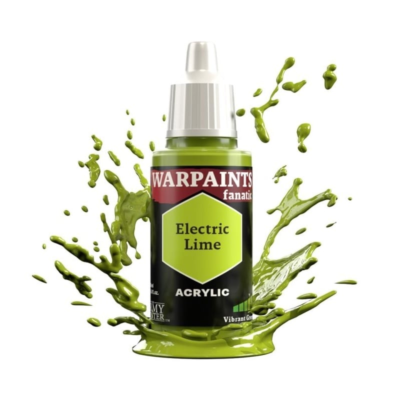 The Army Painter Warpaints Fanatic: Electric Lime 18ml (WP3058P)