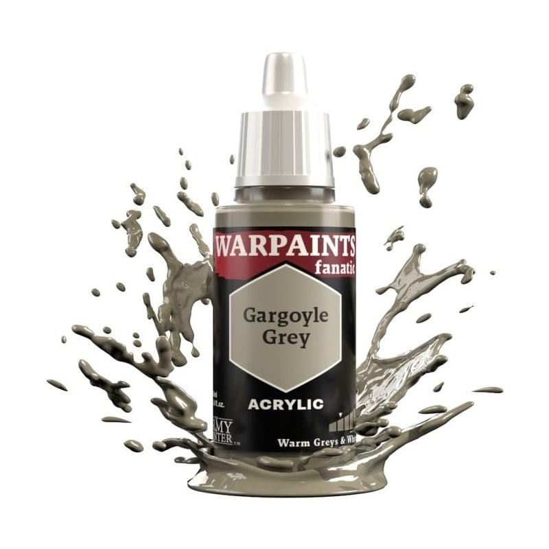 The Army Painter Warpaints Fanatic: Gargoyle Grey 18ml (WP3008P)