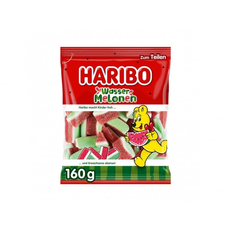 Haribo Ζαχαρώδη Haribo Καρπούζι 160gr (A.ZE.KA.160)