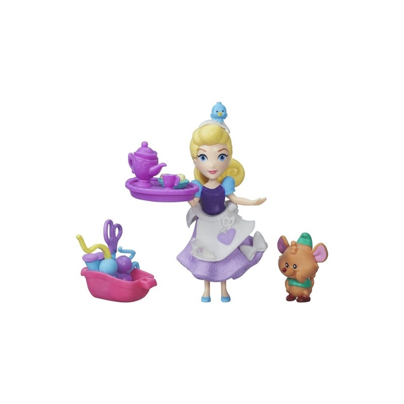 Disney Princess Small Doll &amp; Friend-2 Σχέδια (B5331)