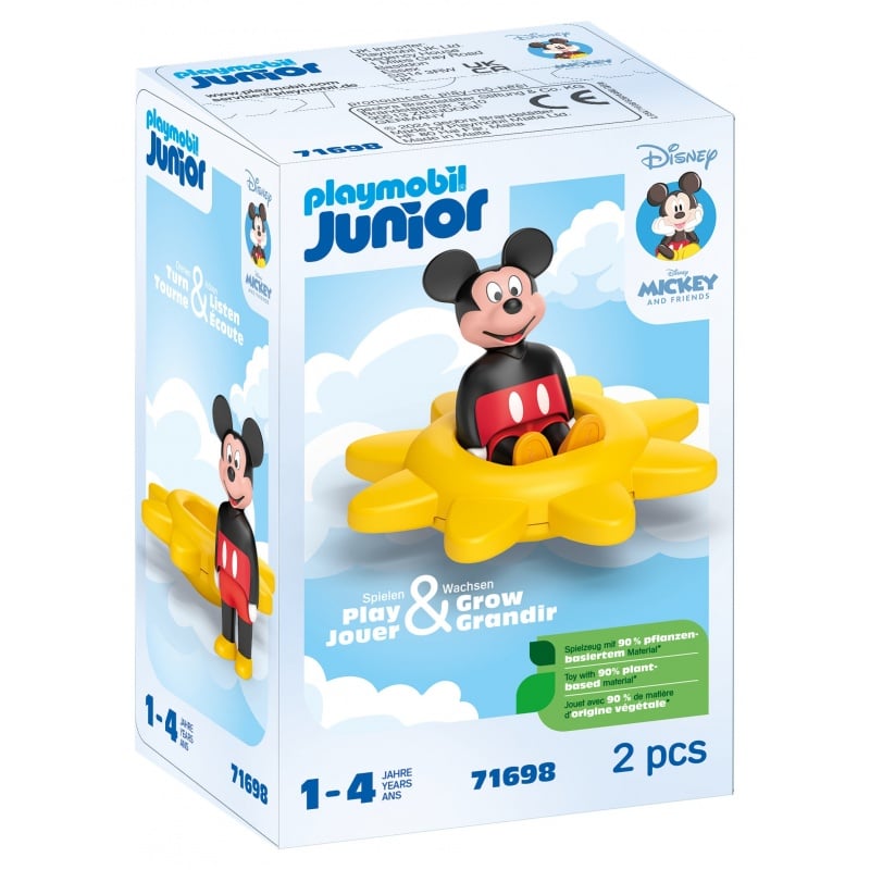 Playmobil Playmobil Junior & Disney: O Μίκυ Μάους Με Περιστρεφόμενο Ήλιο (71698)