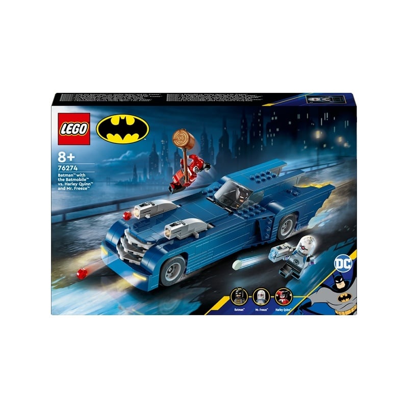 Lego Lego Batman With The Batmobile VS Harley Quinn And Mr.Freeze (76274)