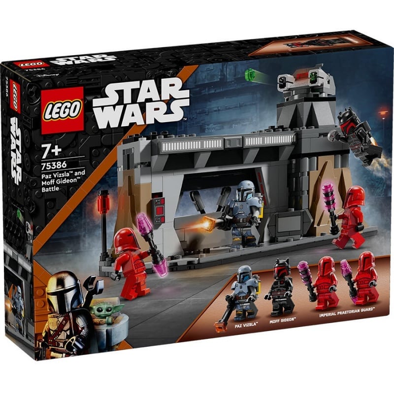 Lego Lego Star Wars Paz Vizsla And Moff Gideon Battle (75386)