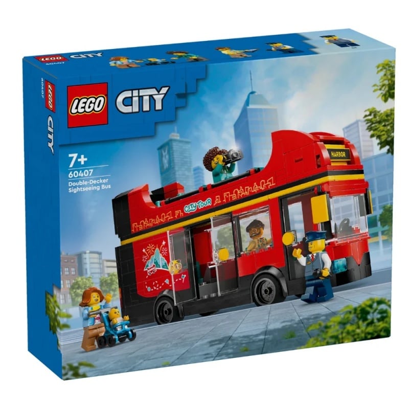 Lego Lego City Red Double-Decker Sightseeing Bus (60407)