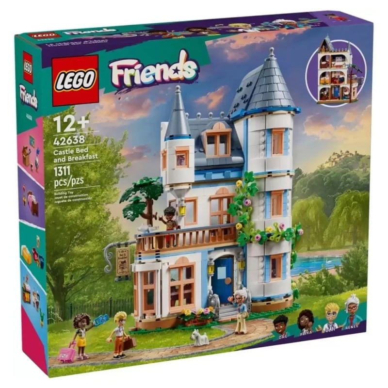 Lego Lego Friends Castle Bed And Breakfast (42638)