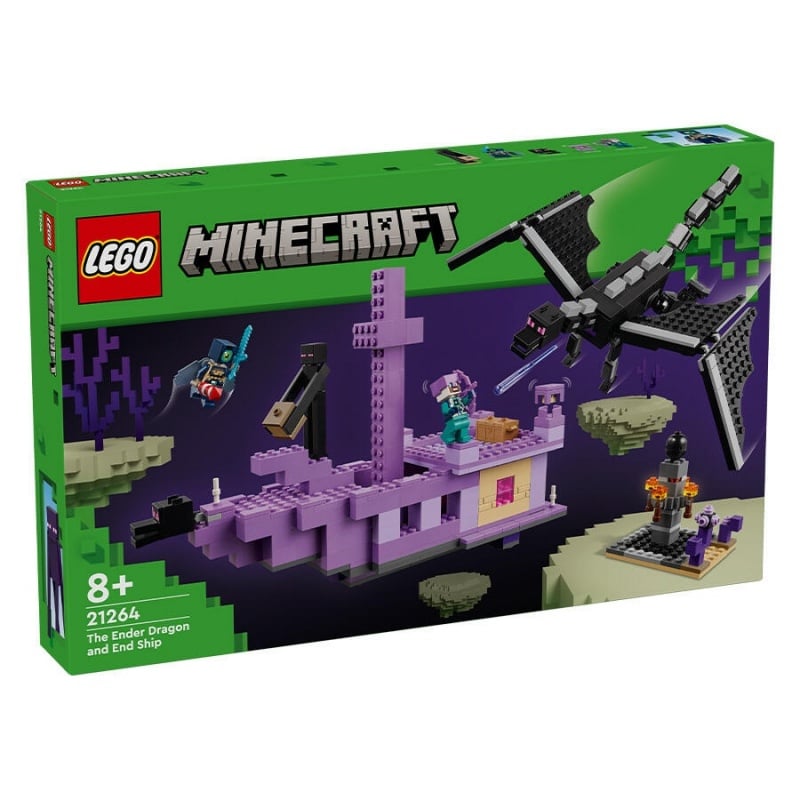 Lego Lego Minecraft The Ender Dragon And End Ship (21264)