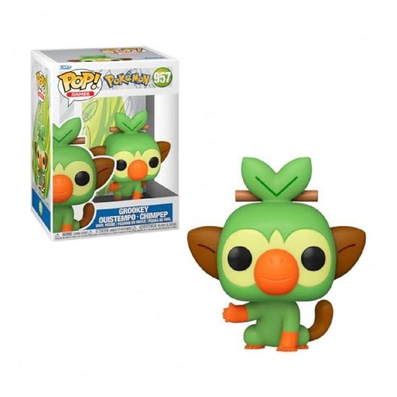 Funko Funko Pop! Games: Pokemon - Grookey 9Cm 957 (FK70976)
