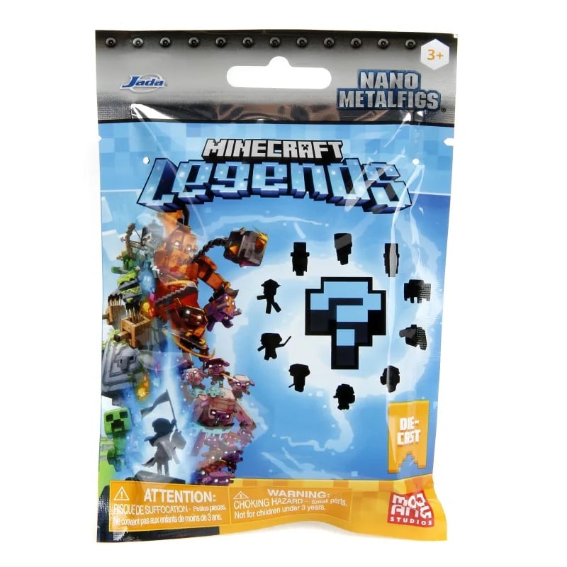 Jada Toys Jada Minecraft Blind Pack Nanofigs Διάφορα Σχέδια - 1 τμχ (253261001)