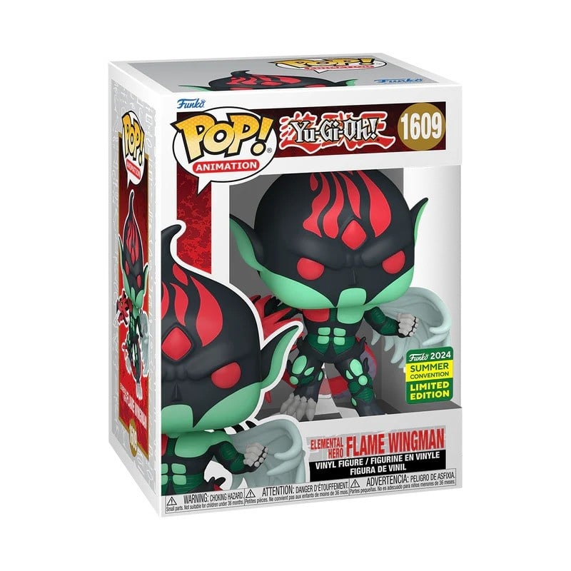 Funko Funko Pop! Yu-Gi-Oh! Flame Wingman (Convention Special Edition) Vinyl Figure (78254)