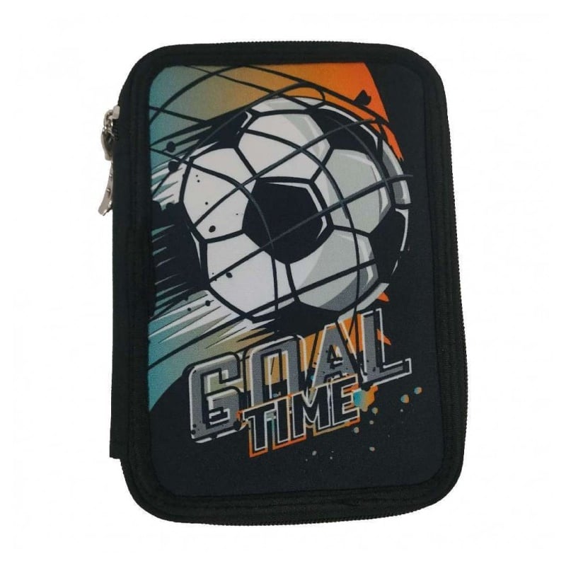 Back Me Up Κασετίνα Διπλή Soccer (357-19100)