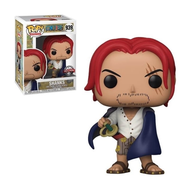 Funko Funko Pop! One Piece: Shanks Exclusive Edition Vinyl Figure 9Cm (FK55602)