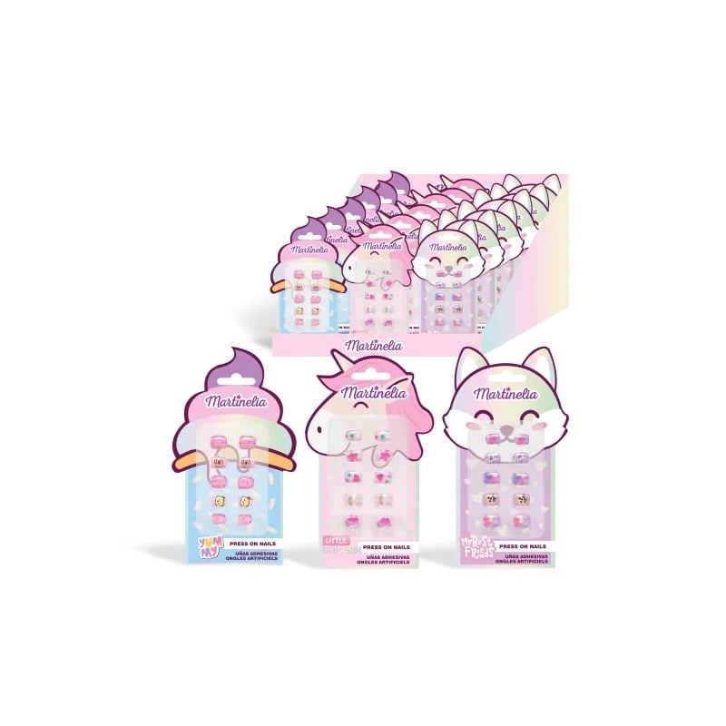 Martinelia World Fake Nails 3 Σχέδια - 1 τμχ (LL-35080) φωτογραφία