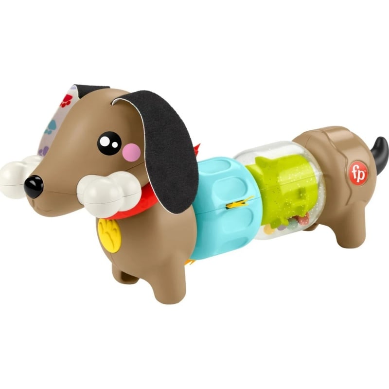 Fisher Price Fisher Price Pets Click & Spin Σκυλάκι Δραστηριοτήτων Εκπαιδευτικό Παιχνίδι (HTW91)