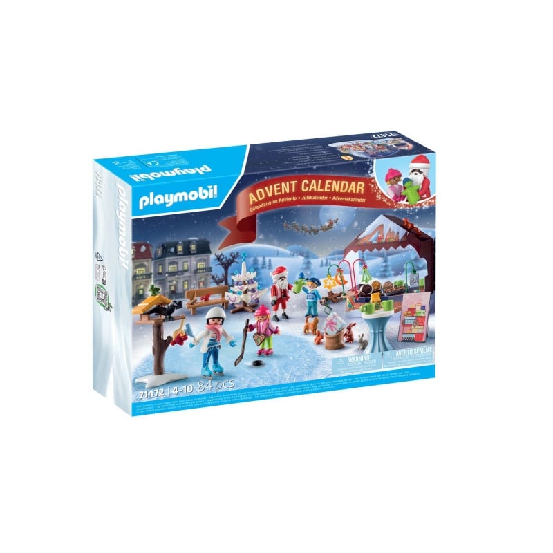 Playmobil Playmobil Χριστουγεννιάτικο Ημερολόγιο Χριστουγεννιάτικη Αγορά (71472)