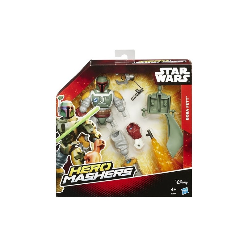 Hasbro Star Wars Hero Mashers Deluxe Figure Asst (B3666)