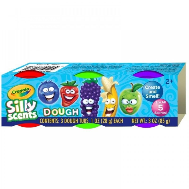 Crayola Crayola Silly Scents Dough Σετ 3 Τεμάχια (2233)