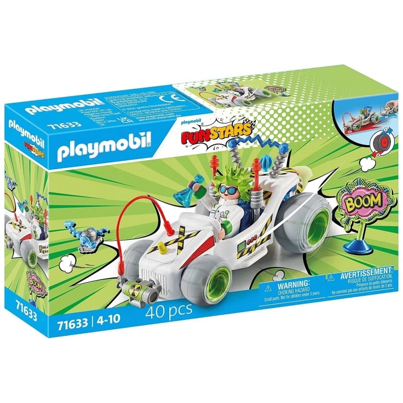 Playmobil Playmobil Funstars Τρελός Επιστήμονας (71633)