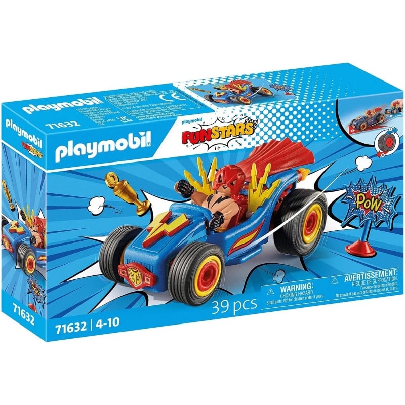 Playmobil Playmobil Funstars Υπερήρωας (71632)