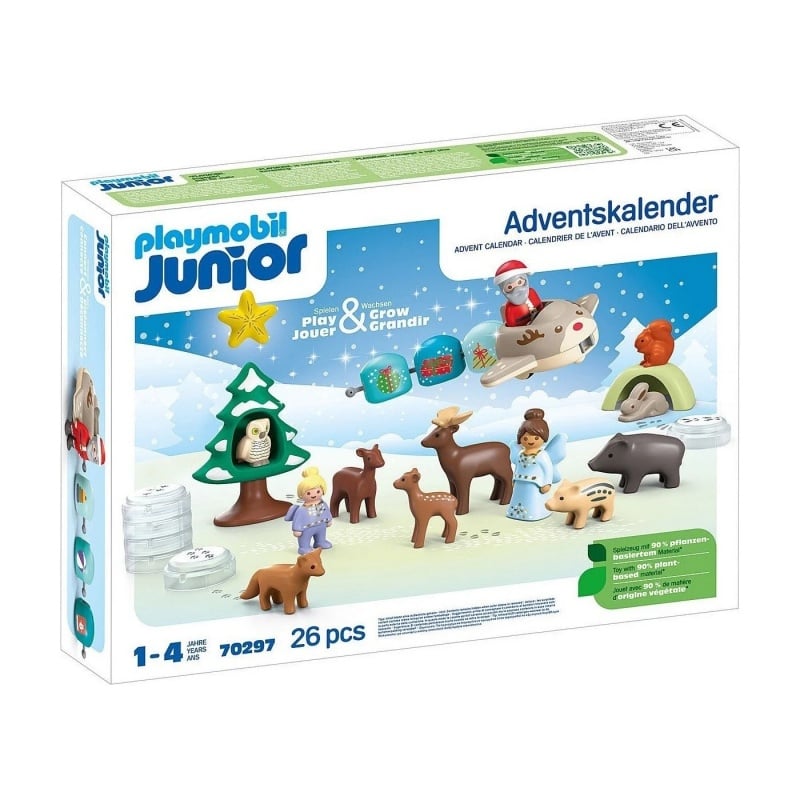 Playmobil Playmobil Χριστουγεννιάτικο Ημερολόγιο Junior Χιονισμένα Χριστούγεννα (70297)