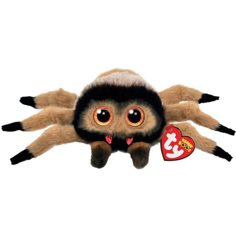 Ty Beanie Boos Λούτρινο TY Beanie Boos Godfrey Χνουδωτή Αράχνη 15Εκ (1607-37352)