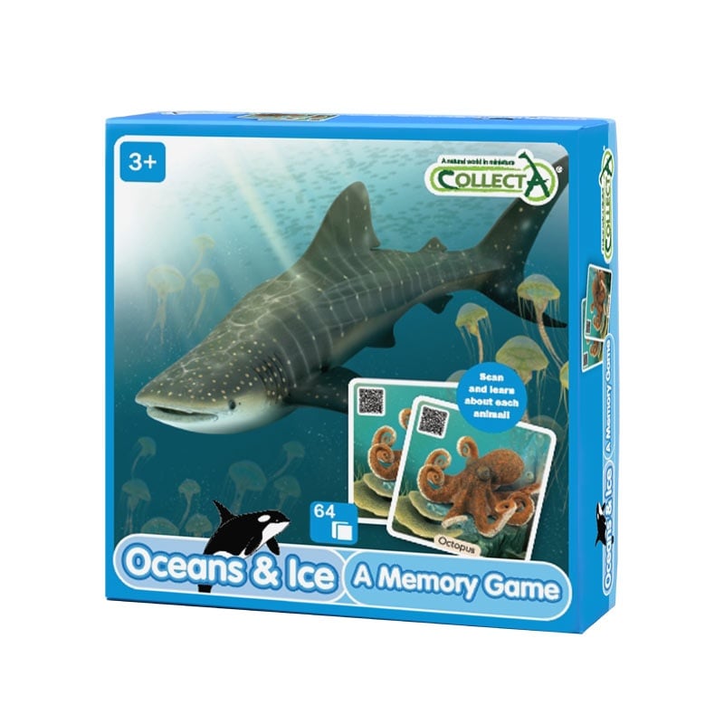 Collecta Επιτραπέζιο Collecta Μέμο Παιχνίδι Μνήμης – Ωκεανοί Και Πάγοι (PR-84237)