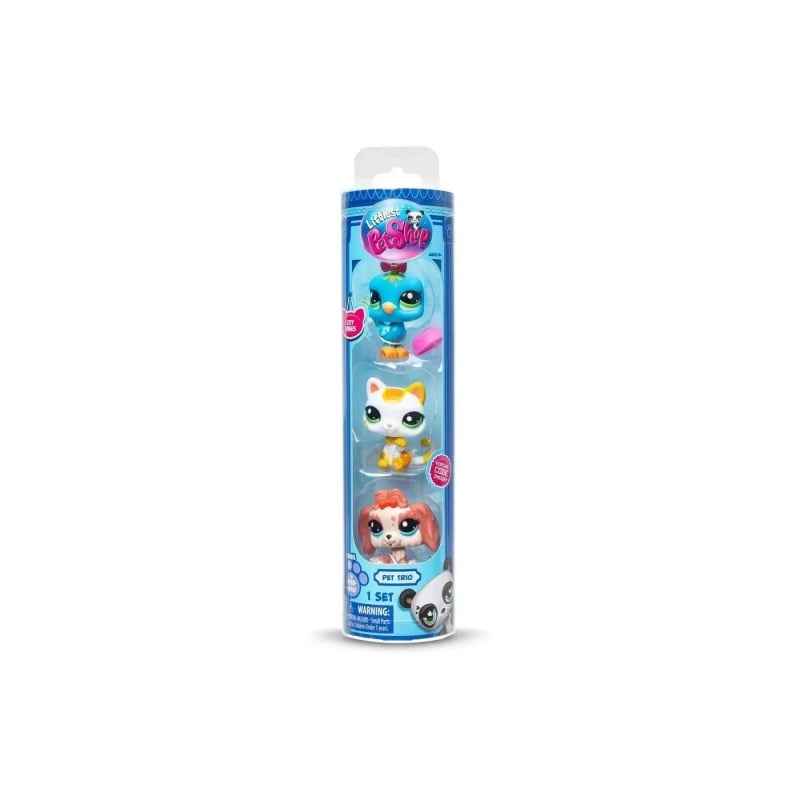 Littlest Pet Shop Littlest Pet Shop Collector Set 3 Φιγούρες Σε Σωλήνα 3 Σχέδια - 1 τμχ (BF000550-W1)