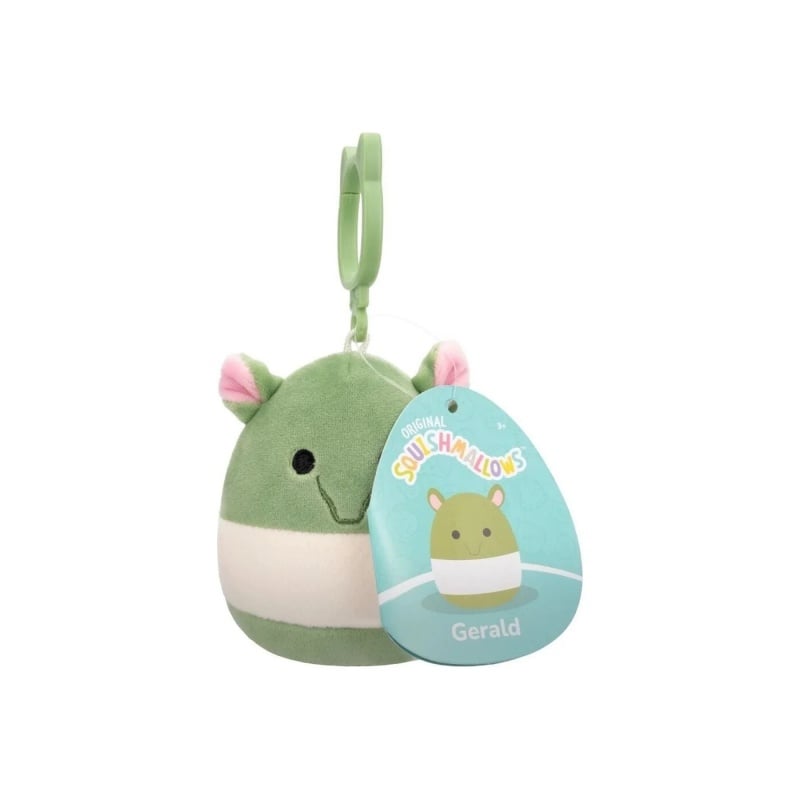 Squishmallows Squishmallows Λούτρινα Μπρελόκ 9Cm Gerald The Tapir (JWSQ0336-2)