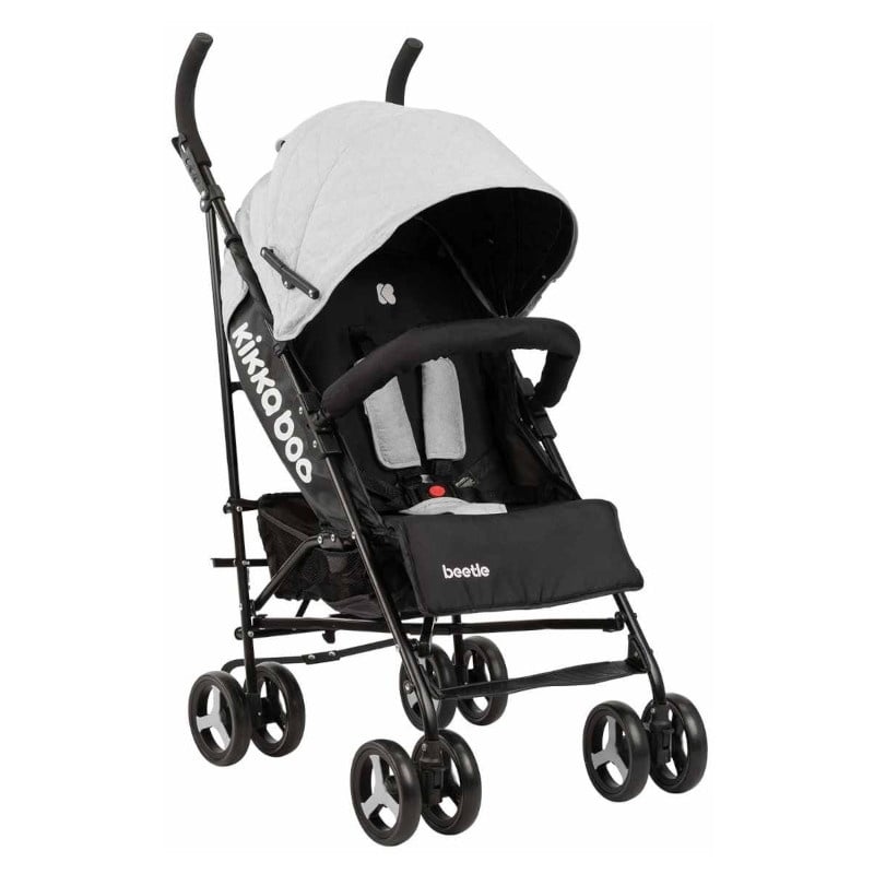 Kikka Boo Καρότσι Καλοκαιρινό Μωρού Pushchair Beetle Light Grey (31001030122)