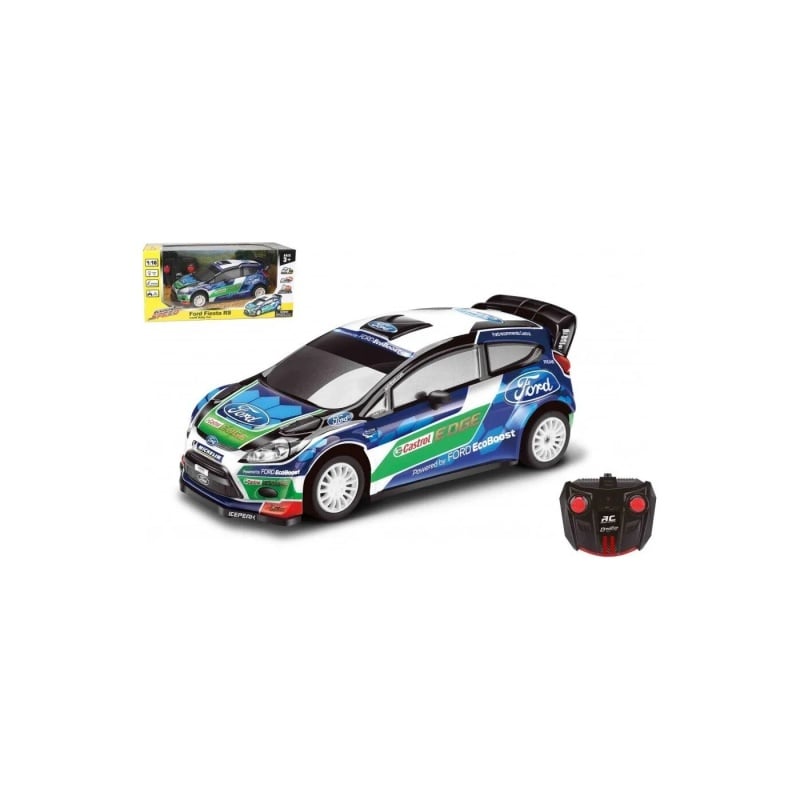 Just Toys Τηλεκατευθυνόμενο Dynatech Rally Official WRC 1:16 PVC Ford Fiesta RS WRC (10448)