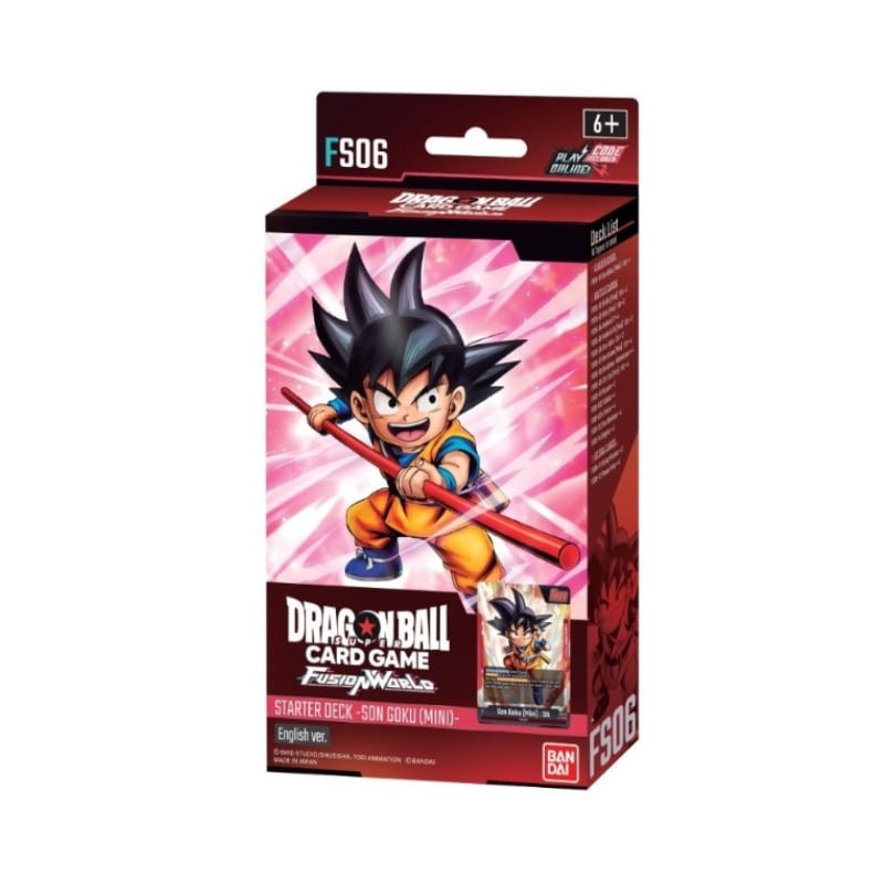 Blackfire Dragon Ball Super Card Game FS06 Fusion World Starter Deck: Son Goku (Mini) (2746345)