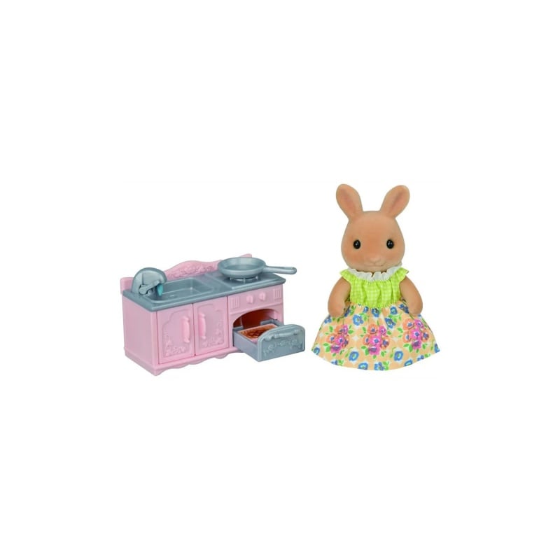 The Sylvanian Families Sunny Rabbit Mother's Cooking Set (5776) φωτογραφία