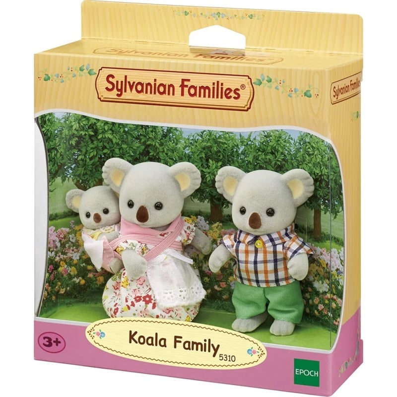 Epoch Sylvanian Families Koala Family (3figures) - Οικογένεια Κοάλα (5310)