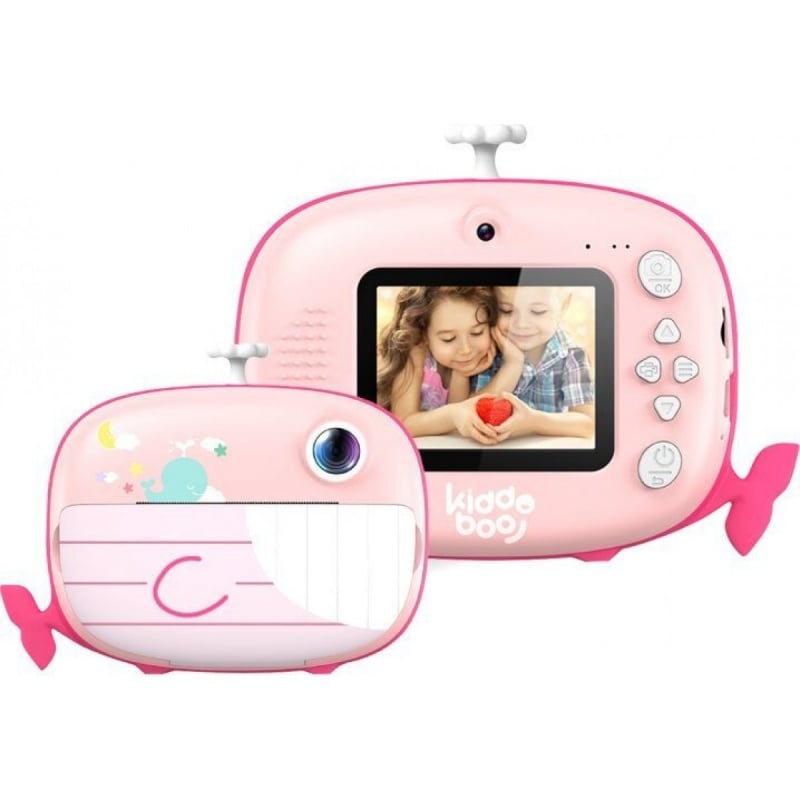 Kiddoboo Kiddoboo Fotofun 2 Whale Pink (KBP82PNK)