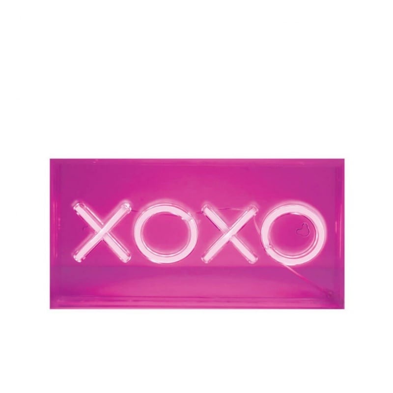 Διακάκης Α.Ε. Διακοσμητικό Φωτιστικό Neon LED Xoxo 23x4x13 Mood (000580467)