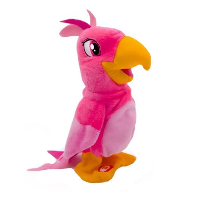 Real Fun Toys Ripetix Lola Λούτρινος Παπαγάλος 20Εκ (70.25460)
