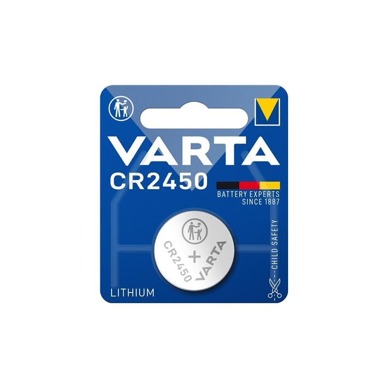 Varta Μπαταρίες Varta CR2450 Λιθίου (127707)